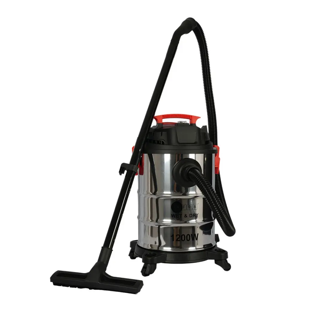 AFRA Wet & Dry Vacuum Cleaner 20L – Stainless Steel, 1200W, AF-1200VCSS