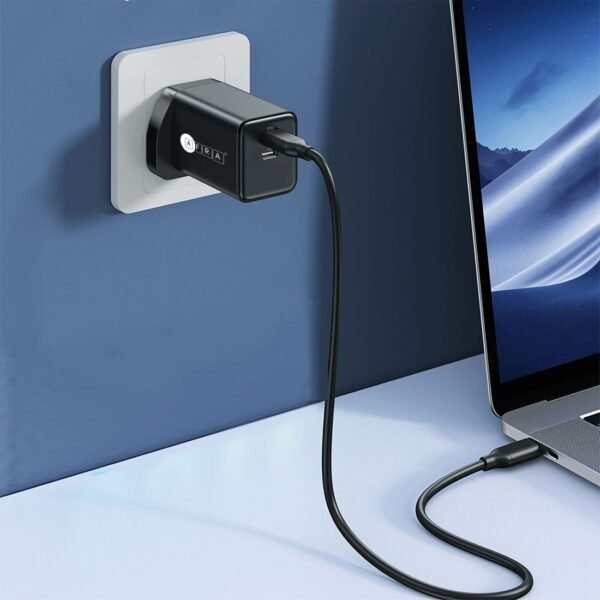 AFRA USB Wall Charger, 18 W, 2.4A Charging Speed, Dual Ports, USB A, Fast Charging, Light, Overheat and Short Circuit Protection, Compact Design - Image 5