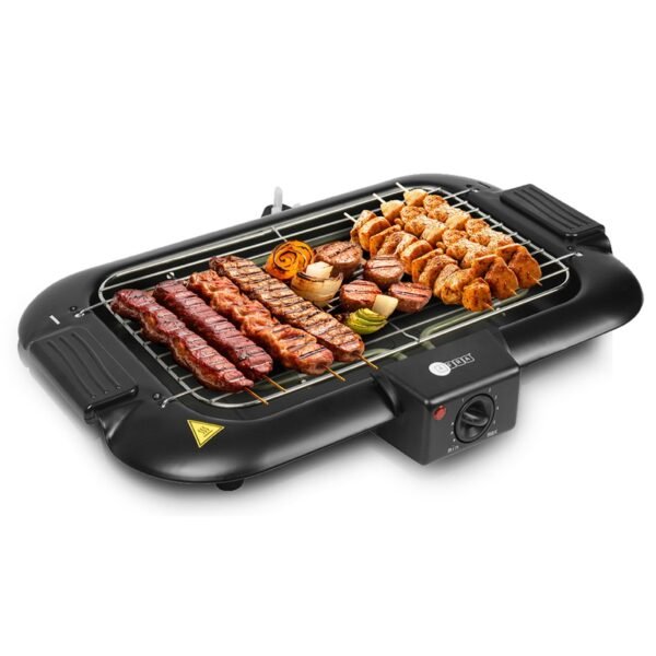 AFRA Electric BBQ Grill 2000W – Indoor/Outdoor, Thermostat, Smoke-Free – AF-2000BGBK - Image 2