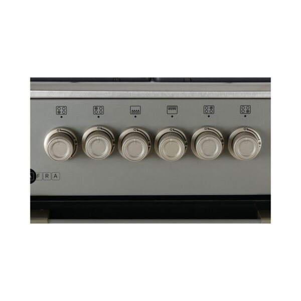 AFRA Free Standing Cooking Range 50x50 – 4 Burners, Stainless Steel, Compact, AF-5050CRGS - Image 3