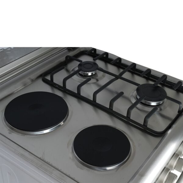 AFRA Free Standing Cooking Range 60x60 – Gas & Electric Burners, Stainless Steel, AF-6060CRHG - Image 6