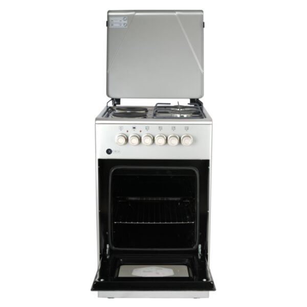 AFRA Free Standing Cooking Range 50x50 – Gas & Electric Burners, Stainless Steel, AF-5050CRHG - Image 2