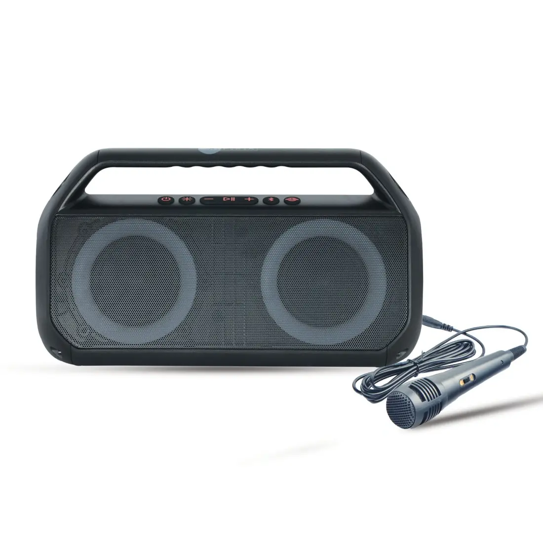 AFRA Bluetooth Speaker | 26W Ultra Bass | Black Plastic Body | Portable | AF-0026BSBK