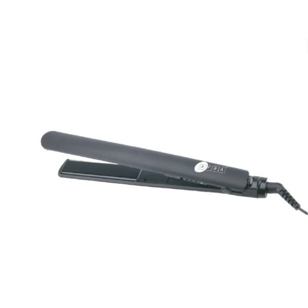 AFRA Hair Straightener, 41w, PTC Fast Heating, Aluminum Plates with Ceramic Coating, Max Temperature: 210C, 25 * 121mm Plate Size, AF-0043HSBK, 1-Year Warranty - Image 2