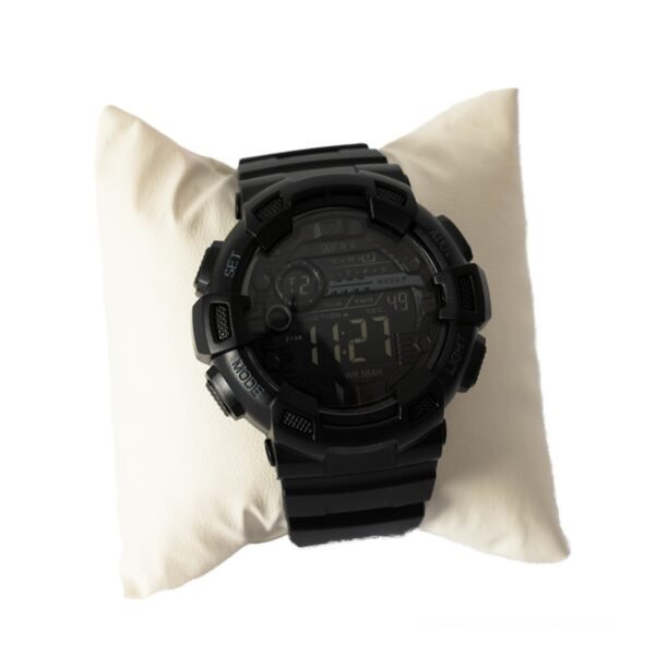 AFRA Highlander Gents Watch | Black Case & Dial | Black PU Strap | Model AF12003 - Image 3