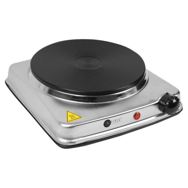 AFRA Single Electric Hotplate 1500W – Thermostatic Control, Stainless Steel – AF-1500HPSS - Image 6