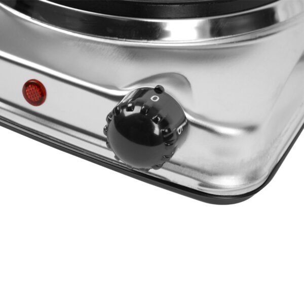 AFRA Single Electric Hotplate 1500W – Thermostatic Control, Stainless Steel – AF-1500HPSS - Image 5