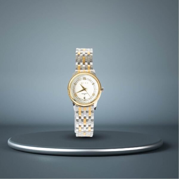 AFRA Radiant Ladies Watch | Two-Tone Silver/Gold Case | White Dial | Bracelet | AF22201 - Image 6