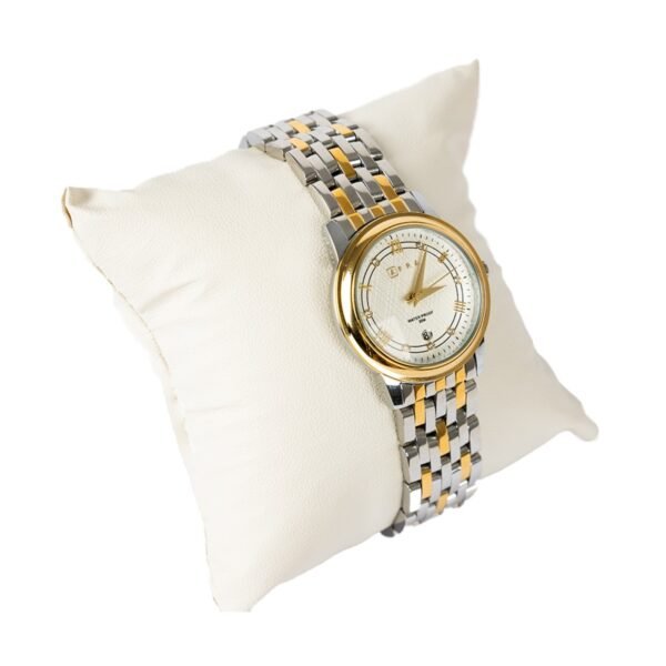 AFRA Radiant Ladies Watch | Two-Tone Silver/Gold Case | White Dial | Bracelet | AF22201 - Image 5