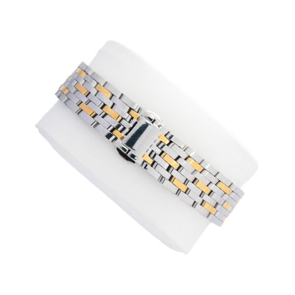 AFRA Radiant Ladies Watch | Two-Tone Silver/Gold Case | White Dial | Bracelet | AF22201 - Image 3