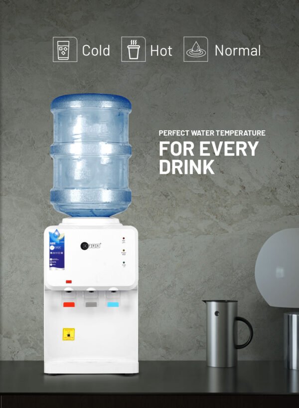 AFRA Table Top Water Dispenser AF-5030WDWH – 550W Hot & 90W Cold, 2L/H Fast Cooling, Dry Protection - Image 13