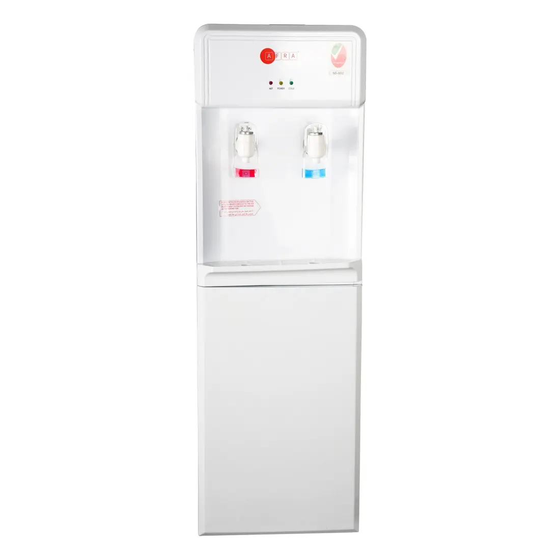 AFRA Water Dispenser Cabinet 5L – Floor Standing, Top Load, Compressor Cooling, AF-85WDWT