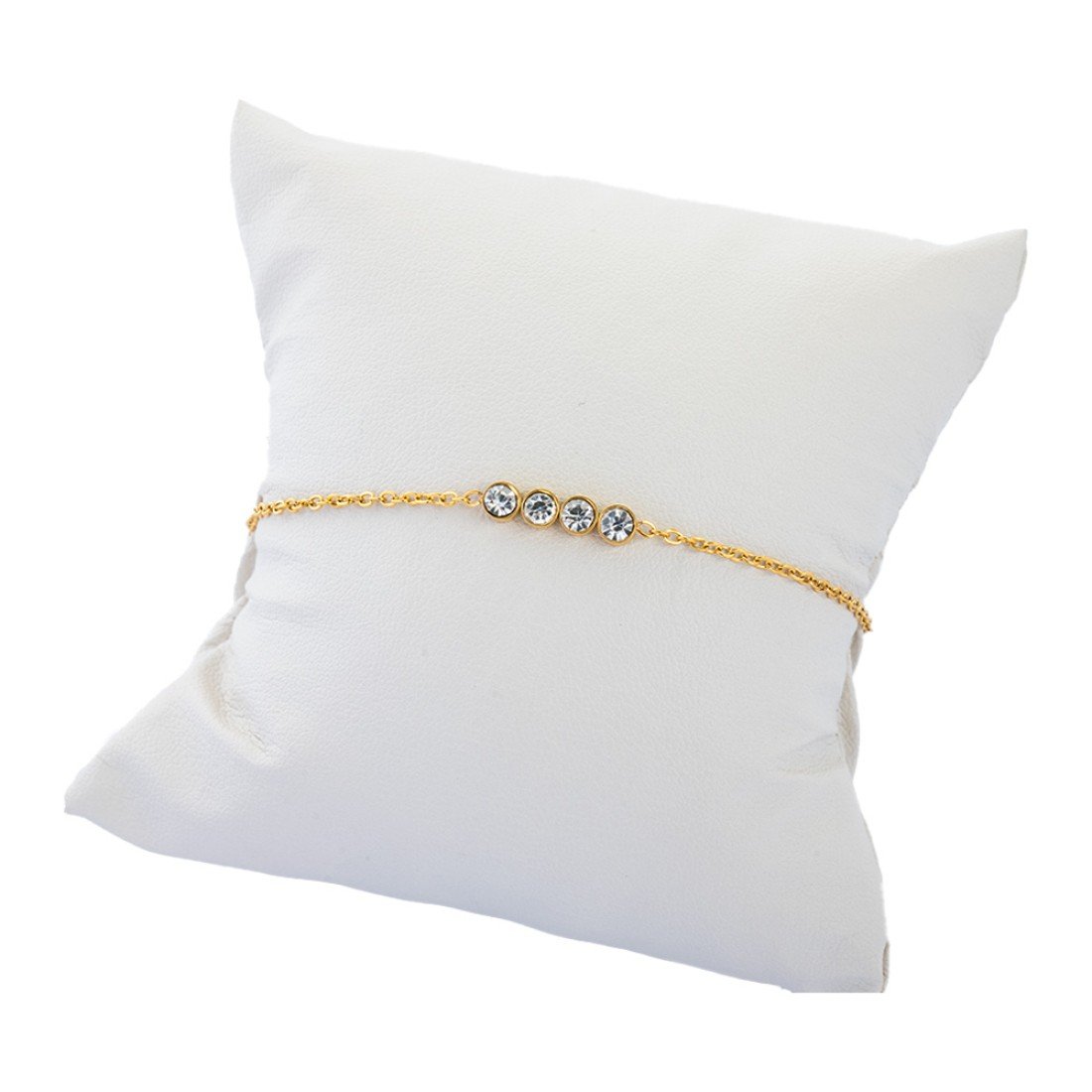 AFRA JEW Jewel Bracelet | Gold Stainless Steel | Sparkling Elegant Design | Classic Women’s Jewelry | AFJ40005B - Image 6