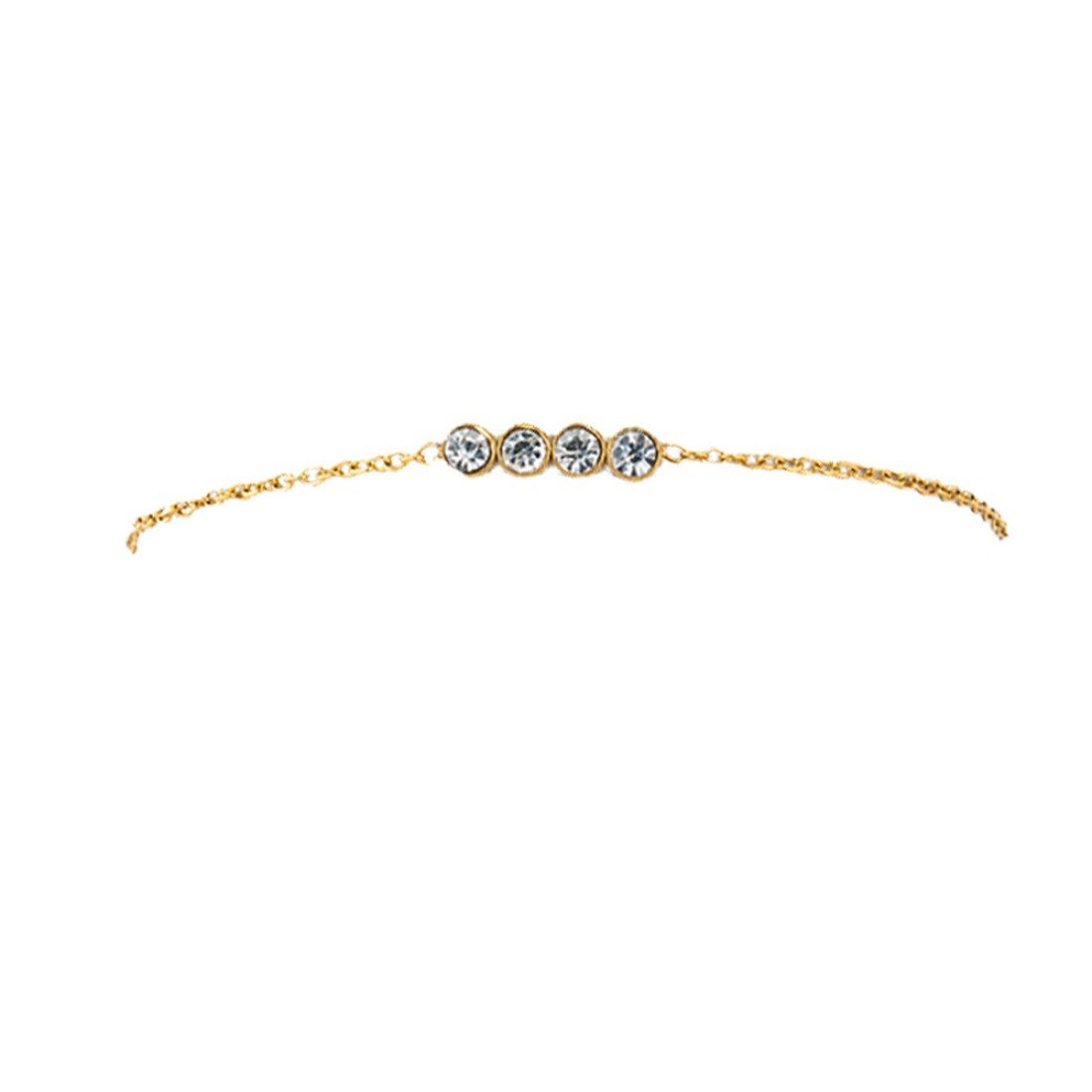 AFRA JEW Jewel Bracelet | Gold Stainless Steel | Sparkling Elegant Design | Classic Women’s Jewelry | AFJ40005B - Image 2