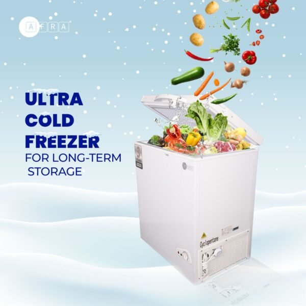 AFRA Chest Freezer 200L – Low Noise, Energy Saving, ESMA Approved – Model AF-2000CFWT - Image 7
