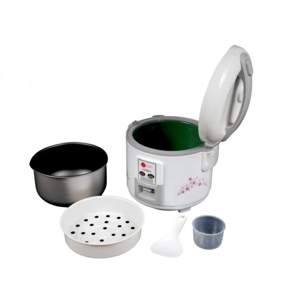 AFRA Rice Cooker 1.5L – Fast Cooking, Aluminum Heating Plate, Flavor Seal – AF-1550DRWT - Image 7