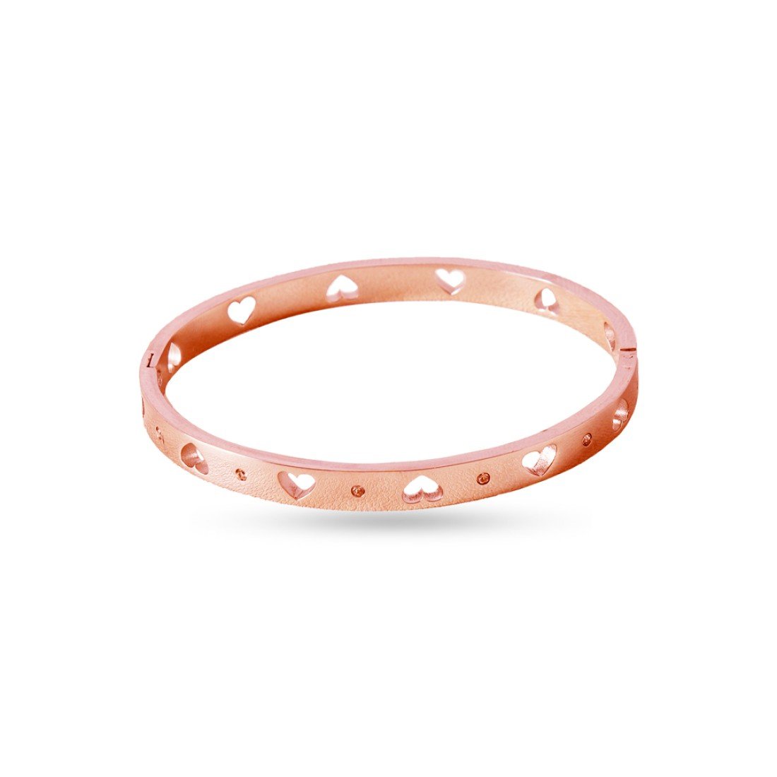AFRA JEW Eudora Bracelet | Rose Gold Stainless Steel | Elegant Link Design | Women’s Modern Jewelry | AFJ18003B - Image 2