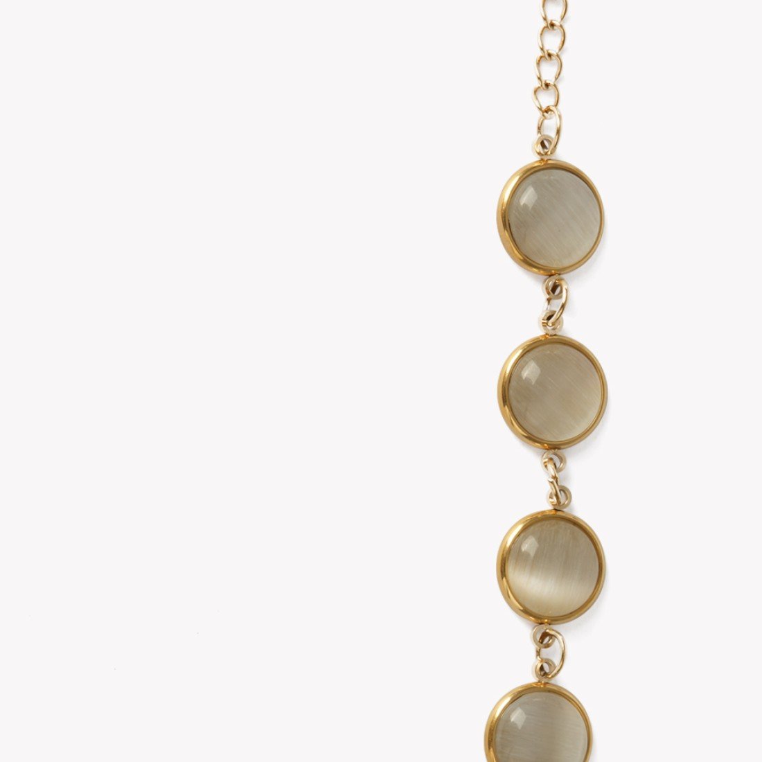 AFRA JEW Jewel Bracelet | Gold Stainless Steel | Sparkling Elegant Wristwear | Women’s Jewelry | AFJ40003B - Image 3