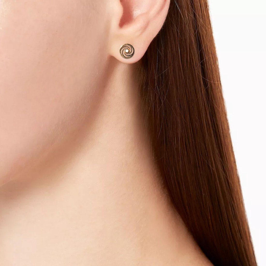 AFRA JEW Radial Set | Rosegold Stainless Steel Necklace & Earrings | Radiant Modern Jewelry | AFJ27001S - Image 2