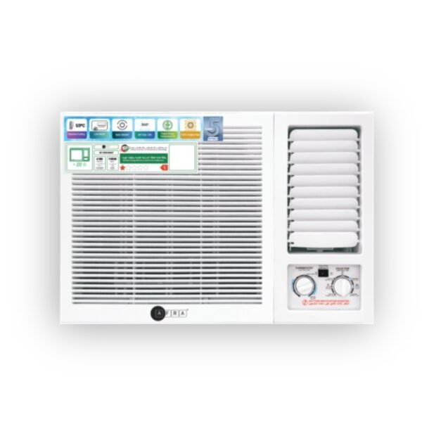 AFRA 2 Ton Window AC – Cooling Only, T3 Rotary R410a, White, AF-2400WAWT