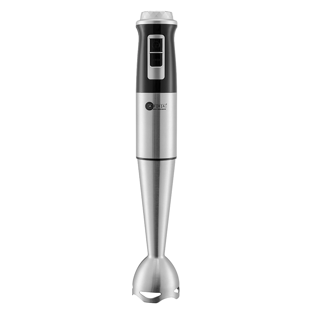 AFRA Hand Blender - 1000W, 21-Speed Digital Display, Stainless Steel Stick, Black