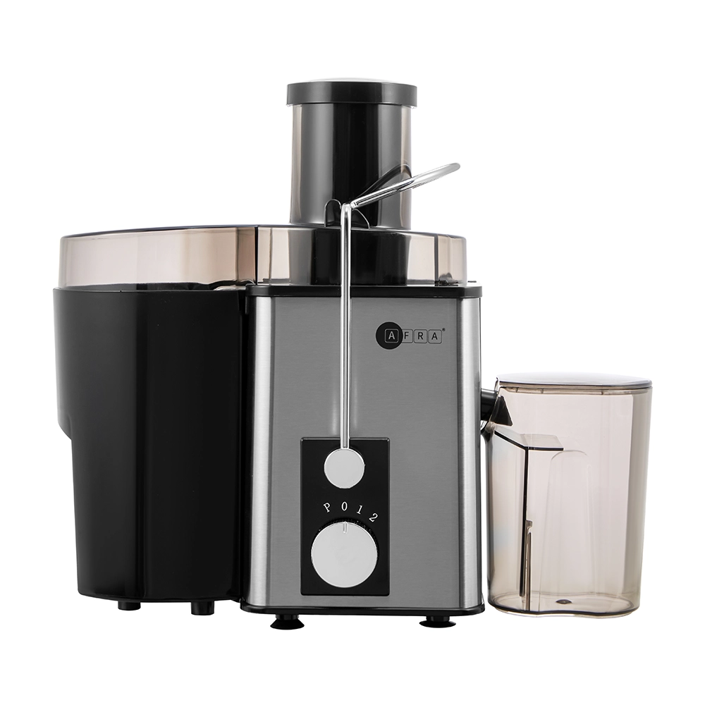 AFRA Juicer - 400W, 2 Speed Settings, Stainless Steel Housing, 65mm Diameter Tube