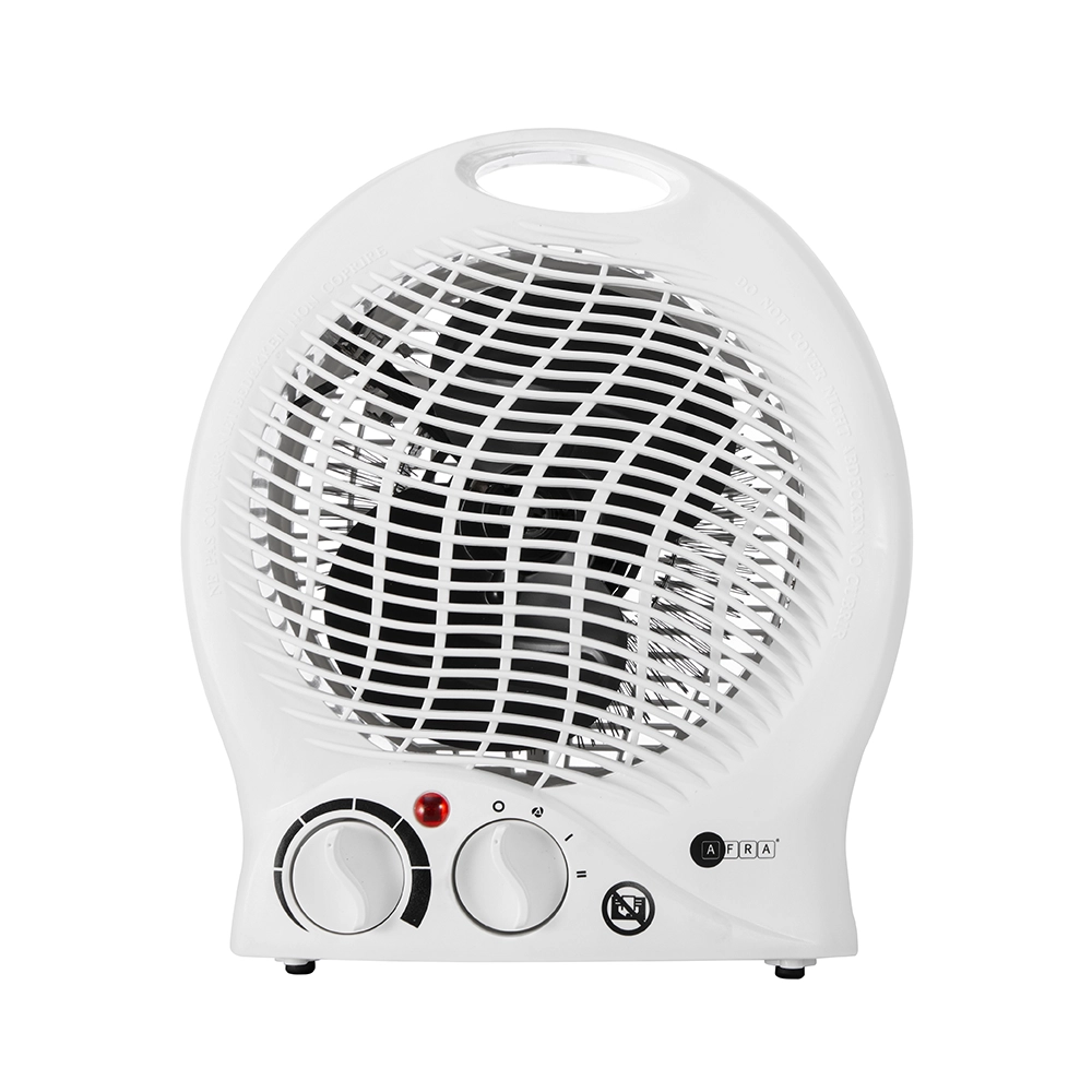 AFRA Heater - 2 Heat Settings, Adjustable Thermostat, White