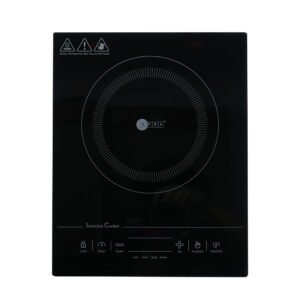AFRA Induction Cooker - 2000W, 10-Stage Power Setting, Black